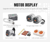 MOULD KING 13085 Ferrari FXX Supercharged V12 with 2172 Pieces