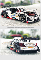 MOULD KING 13075 MOC-6687 White Mercedes-Benz AMG C63 DTM with 2270 Pieces