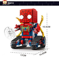 MOULD KING 13038-13041 Walking Brick Block Sets with 380 Pieces