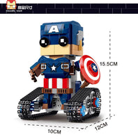 MOULD KING 13038-13041 Walking Brick Block Sets with 380 Pieces