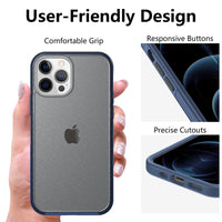 Heavy-duty Slim Tupoz Cover Case for iPhone 12 Pro Max (6.7'')