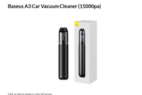 Baseus A3 Car Vacuum Cleaner (15000pa)