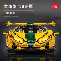 JIESTAR 91101 McLaren P1 Hypercar with 3302 Pieces