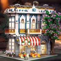JIESTAR 89109 Sakura Restaurant Building Block Toy 3725 pcs