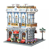JIESTAR 89109 Sakura Restaurant Building Block Toy 3725 pcs