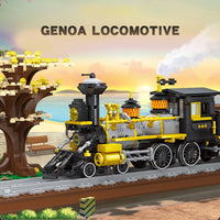 JIESTAR 59010 Genoa Locomotive 4-4-0 Train with 590 Pieces