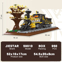 JIESTAR 59010 Genoa Locomotive 4-4-0 Train with 590 Pieces