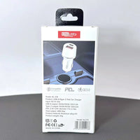 Kinglink KL210 20W 2 USB A+C car charger