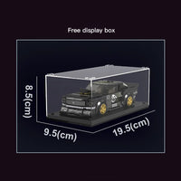 MOULD KING 27024 Speed Champions 1965 Mustang Racers Car With 408 Pieces