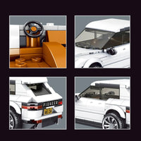 MOULD KING 27025 Speed Champions Porsche Cayenne Racers Car With 415 Pieces