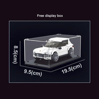 MOULD KING 27025 Speed Champions Porsche Cayenne Racers Car With 415 Pieces