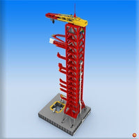MOC Brick - NASA Saturn-V Launch Umbilical Tower