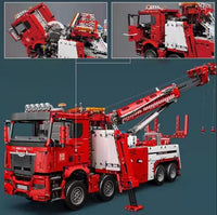 Mould King 17027 Remote Controlled Fire & Rescue Truck Building Set | 4,883 Pcs