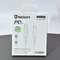 sky Maxguard MP01CC 1.2m 65W Type-C to C Cable