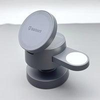 sky Maxguard MW09 4 in 1 15W Hub Wireless Charger ( For apple watch and IOS & android system phone)