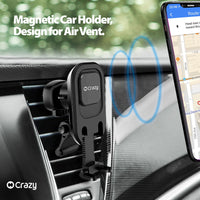 Magnetic Car Holder Mount Phone Dock Air Vent with Double Support VCS150
