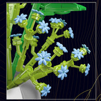 Mould King 10009 Wish-fulling Rose Flower Bouquet Building Set | 1,203 PCS