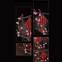 Mould King 10014 Chinese Knot Potted Plum Blossom Building Set | 1,087 PCS