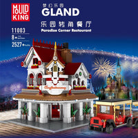 MOULD KING 11003 MKingLand: Paradise Corner Restaurant with 2527 Pieces