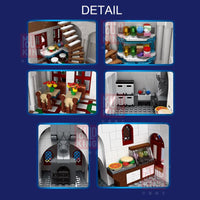 MOULD KING 11003 MKingLand: Paradise Corner Restaurant with 2527 Pieces