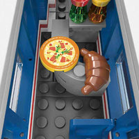 MOULD KING 12022 World Railway DF4B Diesel Locomotive Train with 1212 Pieces