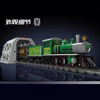 MOULD KING 12024 4-4-0 Steam Locomotive with 1212 Pieces