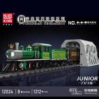 MOULD KING 12024 4-4-0 Steam Locomotive with 1212 Pieces
