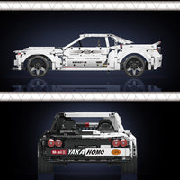 MOULD KING 13128 Remote Controlled Hellcat Muscle Car Building Set | 1678 PCS