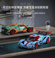 MOULD KING 13156 Blue Apollo The Sun God RC Sport Cars with 1669 Pieces