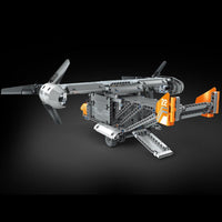 Mould King 15043 RC Boeing Bell V-22 with 588 pieces