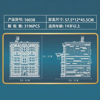 Mould King 16038 Magic Wand Shop with 3196 pieces