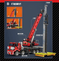 Mould King 17003 All Terrain Piling Platform with 2828 pieces