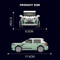 Mould King 27028 Hongqi E-HS9 Racers Car With 436 Pieces