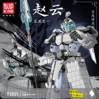 MOULD KING 93007 Five Tiger Generals Zhao Yun with 3574 Pieces