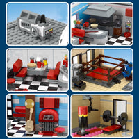 MOULD KING 16001 MOC-32566 Downtown Diner California with 2078 Pieces