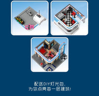 MOULD KING 16001 MOC-32566 Downtown Diner California with 2078 Pieces