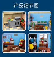 MOULD KING 16020 Market Street with 3016 Pieces