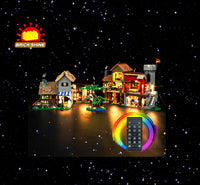 Brick Shine - Light Kit for LEGO® Medieval Town Square 10332