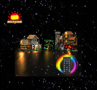 Brick Shine - Light Kit for LEGO® Medieval Town Square 10332