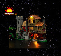 Brick Shine - Light Kit for LEGO® Medieval Town Square 10332