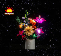 Brick Shine - Light Kit for LEGO® Pretty Pink Flower Bouquet 10342