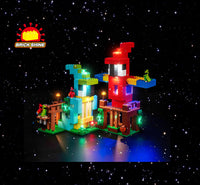 Brick Shine - Light Kit for LEGO® The Parrot Houses 21282