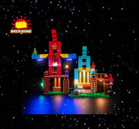 Brick Shine - Light Kit for LEGO® The Parrot Houses 21282