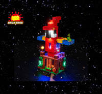 Brick Shine - Light Kit for LEGO® The Parrot Houses 21282