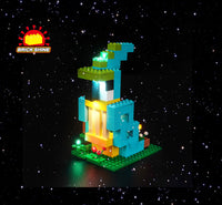 Brick Shine - Light Kit for LEGO® The Parrot Houses 21282