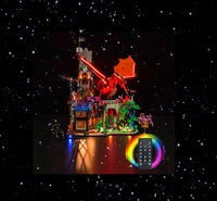 Brick Shine - Light Kit for LEGO® Dungeons & Dragons: Red Dragon'sTale 21348