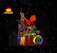 Brick Shine - Light Kit for LEGO® Dungeons & Dragons: Red Dragon'sTale 21348