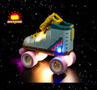 Brick Shine - Light Kit for LEGO® Retro Roller Skate 31148