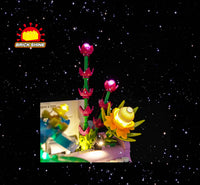 Brick Shine - Light Kit for LEGO® Typewriter with Flowers 31169