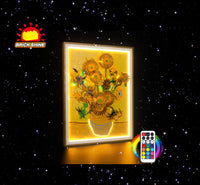 Brick Shine - Light Kit for LEGO® Vincent van Gogh – Sunflowers 31215